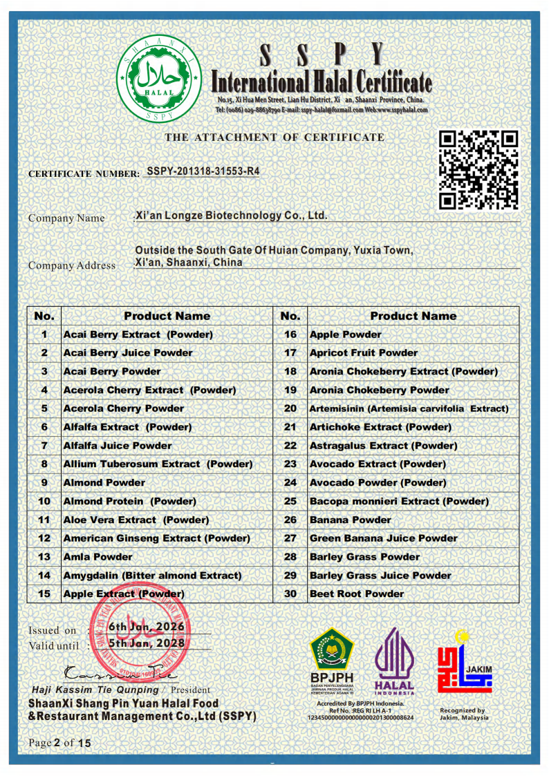 KOSHER Certification